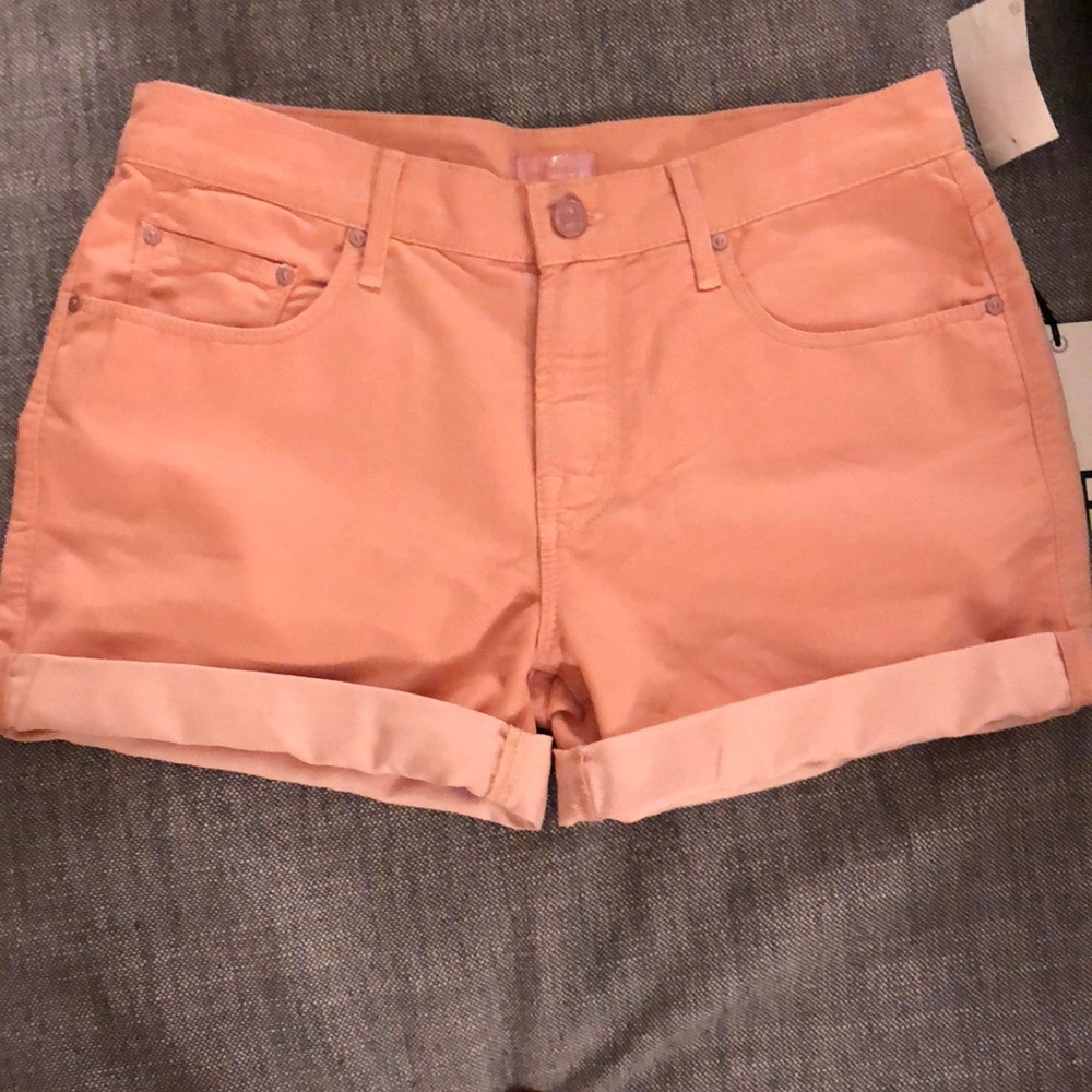 Mother Shorts in Blush